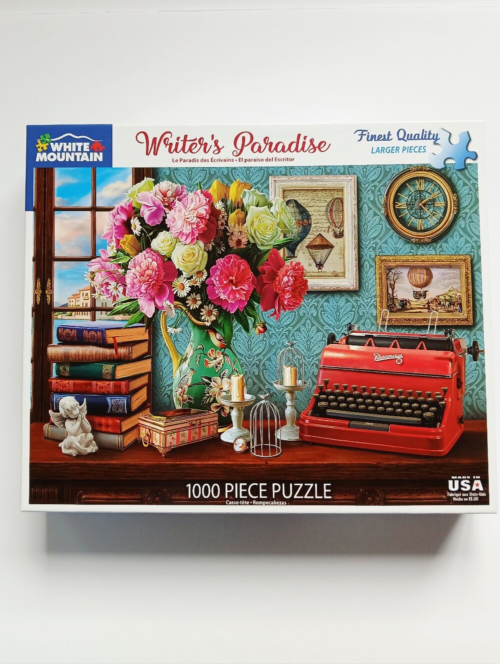 Writer's Paradise 1000-piece puzzle by White Mountain